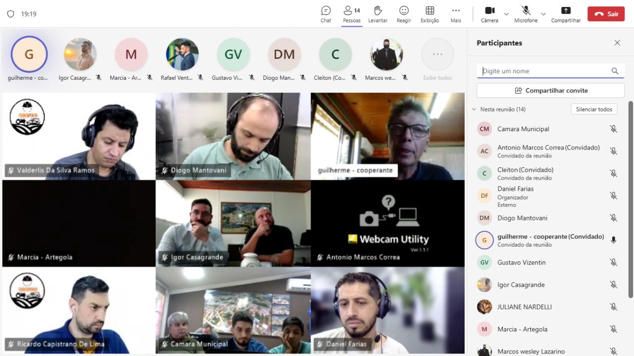 Câmara realizou Reunião com a Copel