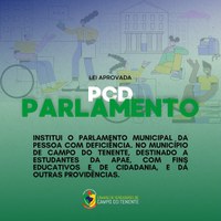 Parlamento Municipal da Pessoa com Deficiência