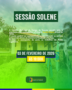 Sessão Solene abre os trabalhos de 2026. 