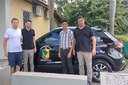 Veiculo da Câmara Municipal é adesivado Veiculo da Câmara Municipal é adesivado