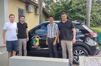 Veiculo da Câmara Municipal é adesivado