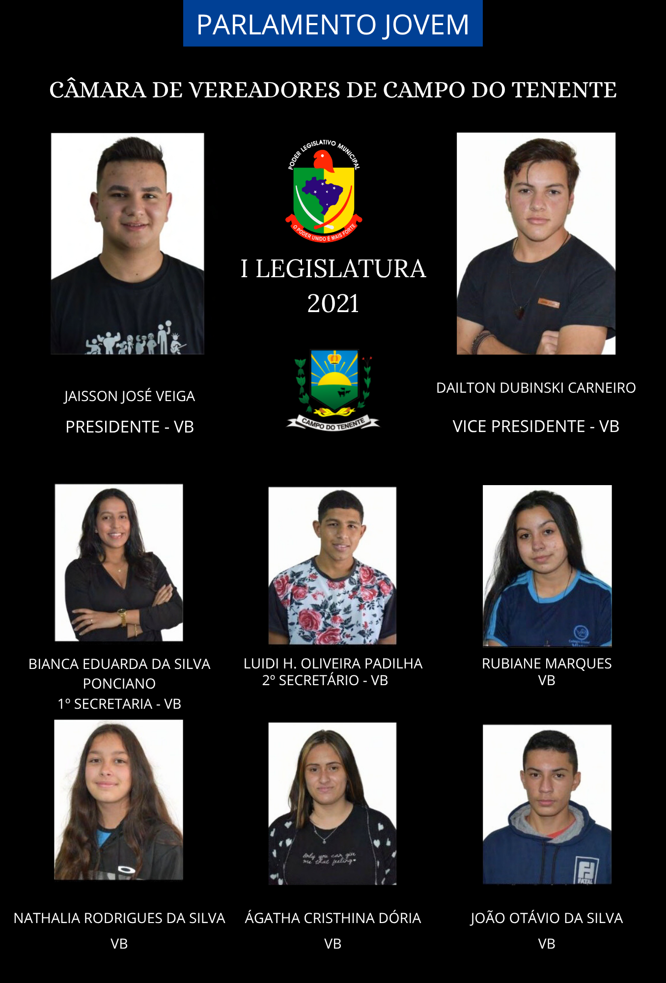 PARLAMENTO JOVEM 2021 - I LEGISLATURA 